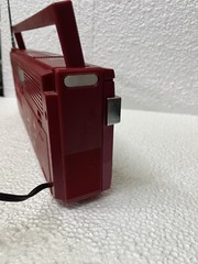 vtg Westminster model FS 2000 Mini red boombox 13” Working Hong Kong