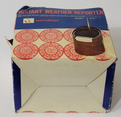 Instant Weather Reporter Windsor 2110 VTG Hong Kong Original Box Paperwork