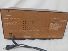 AI Rhapsody RY-1082 AM/FM/MPX Stereo Receiver 8 Track Cassette Parts Or Repair