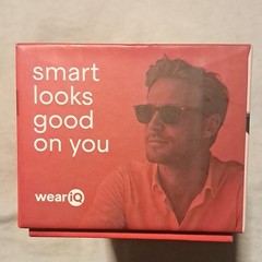 weariQ Wireless Smart Glasses Black Glossy Frame Bluetooth UV400 Speaker