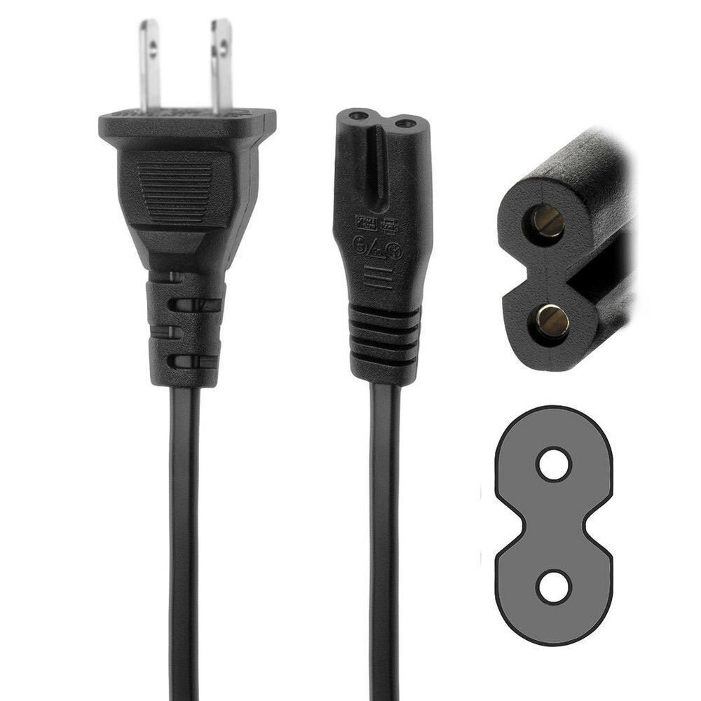 Input: 110V – 120V 50-60Hz AC Power Cord Plug Cable Lead for Aiwa Exos-9 Exos9