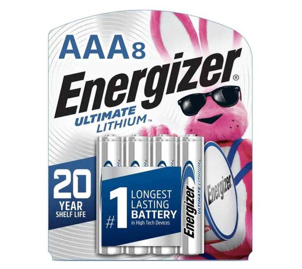 Energizer Ultimate Lithium (8 pack) AAA Batteries #L92SBP-8