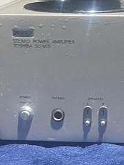 Aurex SC-M15 Stereo Mono Power Amplifier Hi-Fi Audio Made In Japan TESTED WORKS