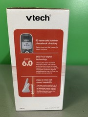 VTECH DECT 6.0 Cordless Phone Digital Answering System (Complete in Box) Works