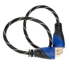 4K HDMI Premium Braided Cable 60Hz 1080P HDTV 3D PC PS5 1.5FT-50FT Multi-Pk LOT