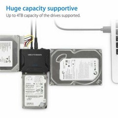 External Hard Drive Reader Recovery Converter for Universal 2.5″ 3.5″ HDD/SSD CD