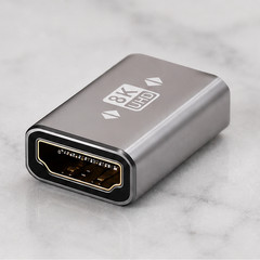 HDMI Coupler 8K@60Hz Female to Female Adapter 2.1 Connector 3D 4K@120Hz Extender
