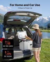 VEVOR 12 Volt Refrigerator Portable Car Fridge Electric Freezer 19 QT/ 18L