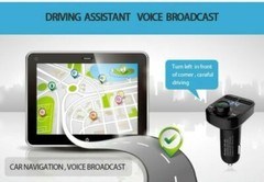 Bluetooth Car FM Transmitter MP3 Player Wireless AUX Radio Fast 2 USB Charger