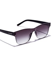 Hawkers Idle – Polarized Rectangular Sunglasses – Unisex Adults Grey · Black