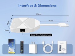 WE2USAT P6 Mini Android 14 TV Box, 4GB RAM 64GB ROM, with WiFi 6, 8K Ultra HD