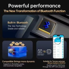 JBD Smart BMS 7S-24S 100A 120A 150A 200A Lifepo4 LFP Battery w/Balance+Bluetooth