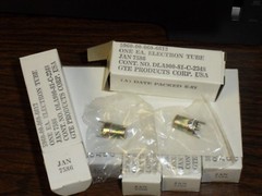 10 each 7586 Tubes JAN SYLVANIA NOS Nuvistor Microphone Vacuum Tube lot of 10