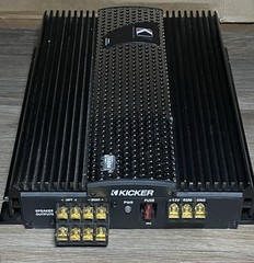 Kicker Impulse IX404 4-Channel 400W RMS Car Audio Power Amplifier