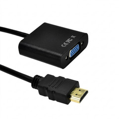HDMI Male to VGA Female Video Cable Converter Adapter For PC Monitor 4K 3.0