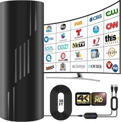 2026 5000+ Mile Digital TV Antenna – Free HDTV with 360° Reception & 8K Support