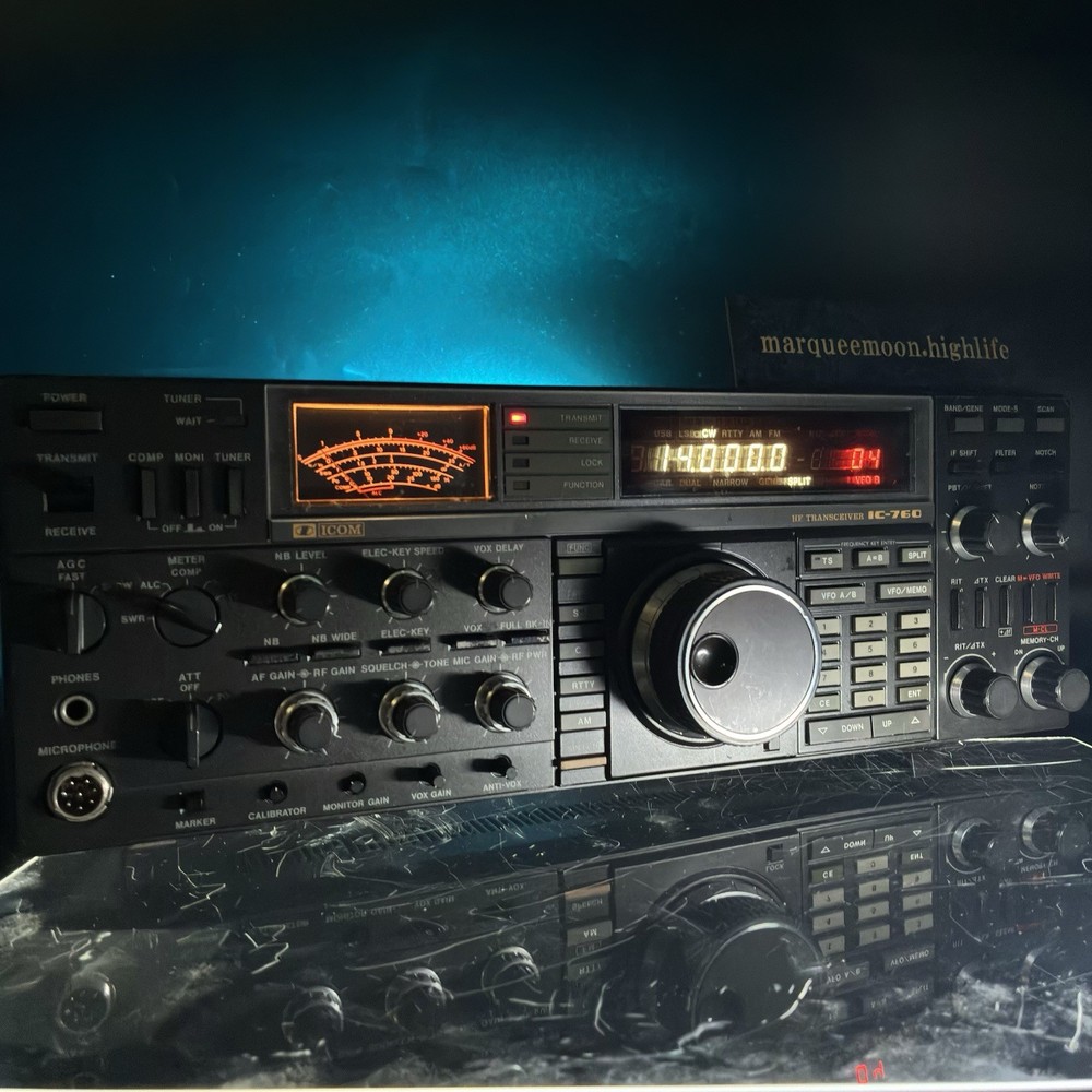 ICOM IC-760 HF Amateur Radio 100W Vintage For Parts