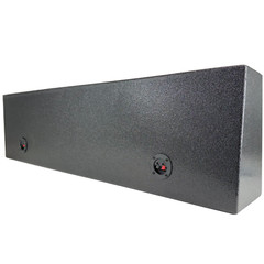 Regular Cab / Single Cab 10” Dual Sub Box Subwoofer Enclosure Gm Ford Dodge