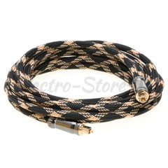 Premium TOSLink Fiber Optical Digital Audio Cable 1.5 3ft 6ft 12ft 25ft 50ft Lot