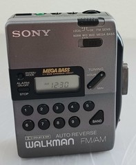 Sony Walkman WM-FX43 Auto Reverse Mega FM/AM Cassette Player