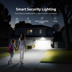 Hardwired Floodlight Camera Outdoor, 5500LM 2K HD Security Camera with Lights…