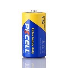 50PC “C” Size “C” Battery Batteries Super Heavy Duty Power Zinc Carbon R14P 1.5V