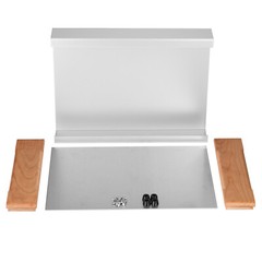 Amplifier Aluminum Chassis Case Wood Side Panel Box Enclosure DIY House Cabinet