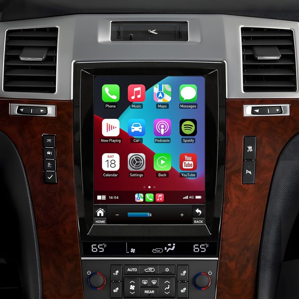 For Cadillac Escalade 2007-2014 Android 13 Car Stereo Radio GPS NAVI Player 64G