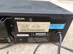 Philips DCC900 BK01 Digital Compact Cassette DCC Recorder No remote