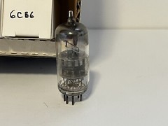One Unbranded 6CB6 Vacuum Tube Tests Good One Tube Only