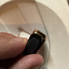 Bellabeat Black/Gold Leaf Chakra HT-30LF-PR-01 ~ Tested Works / Replaced Battery