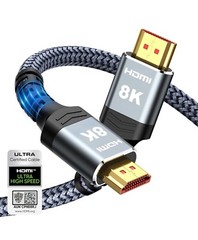 Highwings 8K 10K HDMI Cable 48Gbps 6.6FT/2M, Certified Ultra High Speed HDMI