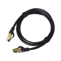 CAT8 Ethernet Cable Super Speed 40Gbps LAN 3ft 6ft 10ft 25ft Black Gold