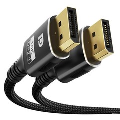 16K DisplayPort Cable 2.1 3.3FT DP 2.1 Cable 16K60Hz8K120Hz4K240Hz Support 80…