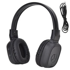 Stereo Foldable Receiver Over-Ear Headphone uses 2 AAA batteries (Not included)
