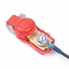 2 Car Battery Terminal Connector Post Positive Negative Heavy Duty Universal