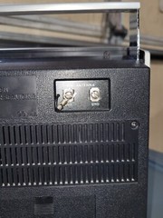 Zenith portable AM FM radio model RH 78Y, AC or battery, made in Taiwan