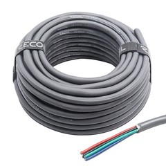 Recoil RLW418-100 Tinned 100ft 18 Gauge 4 Core OFC Low Voltage RGB Wire