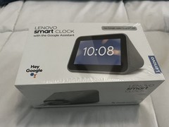 Lenovo Smart Clock With the Google Assistant, model – CD-24501F Hemp Grey Sealed