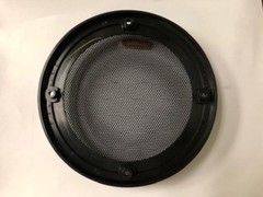 4″ SPEAKER GRILL CLASSIC METAL MESH WITH PLASTIC RING- 1 PAIR #ZSG40-PAIR