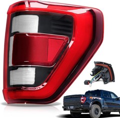 LED Tail Lights Compatible with Ford F150 2021 2022 2023 Raptor with Blind Spot