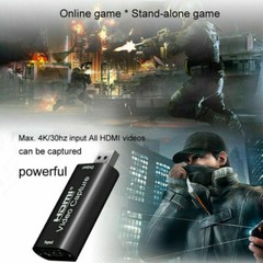 HDMI to USB 2.0 Video Capture Card 1080P HD Recorder Game/Video Live Streaming A