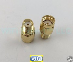 2 x SMA female To RP-SMA Male connect SMA to RP-SMA RF Connector Adapter USA