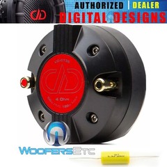 DD AUDIO VO-CT35 1.37″ 150W 4OHM VOICE OPTIMIZED PA COMPRESSION HORN TWEETER NEW