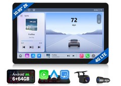 WiFi 6 Multimedia Head Unit 10.95″ Single 1 DIN Android Car Stereo Bluetooth DSP