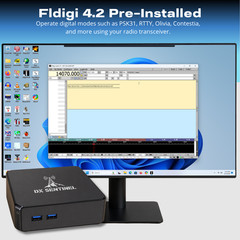 DXSentinel SDR Ham Radio Mini PC Kit 8GB 64GB SSD JS8Call FLDIGI Windows 11 Pro