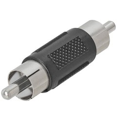 3 Pack RCA Coupler RCA Male to Male Adapter RCA Plug to Plug Convertor Converter