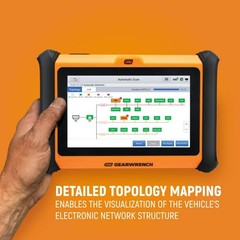 GEARWRENCH 7 in. OBD2 Wireless Bi-Directional Diagnostic Scanner Tablet w/ Case