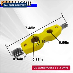4 in 1 Car Battery Terminal Cleaner, Car Battery Post Cleaner, Anti-Rust Car Bat