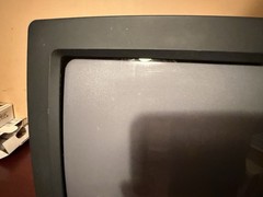Daewoo DTQ-13V5FC CRT Vintage Retro Gaming Mini TV 13” Tested Working No Remote